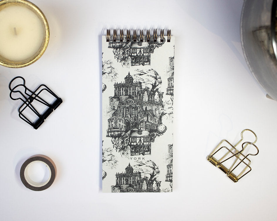 Rhianne Sian - Small Ring Binder Notebook -  York
