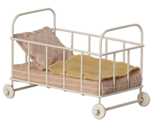 Load image into Gallery viewer, Maileg Cot bed, Micro - Rose
