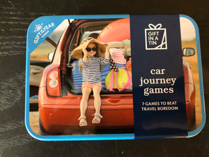 Gift in a Tin - Car Journey Games